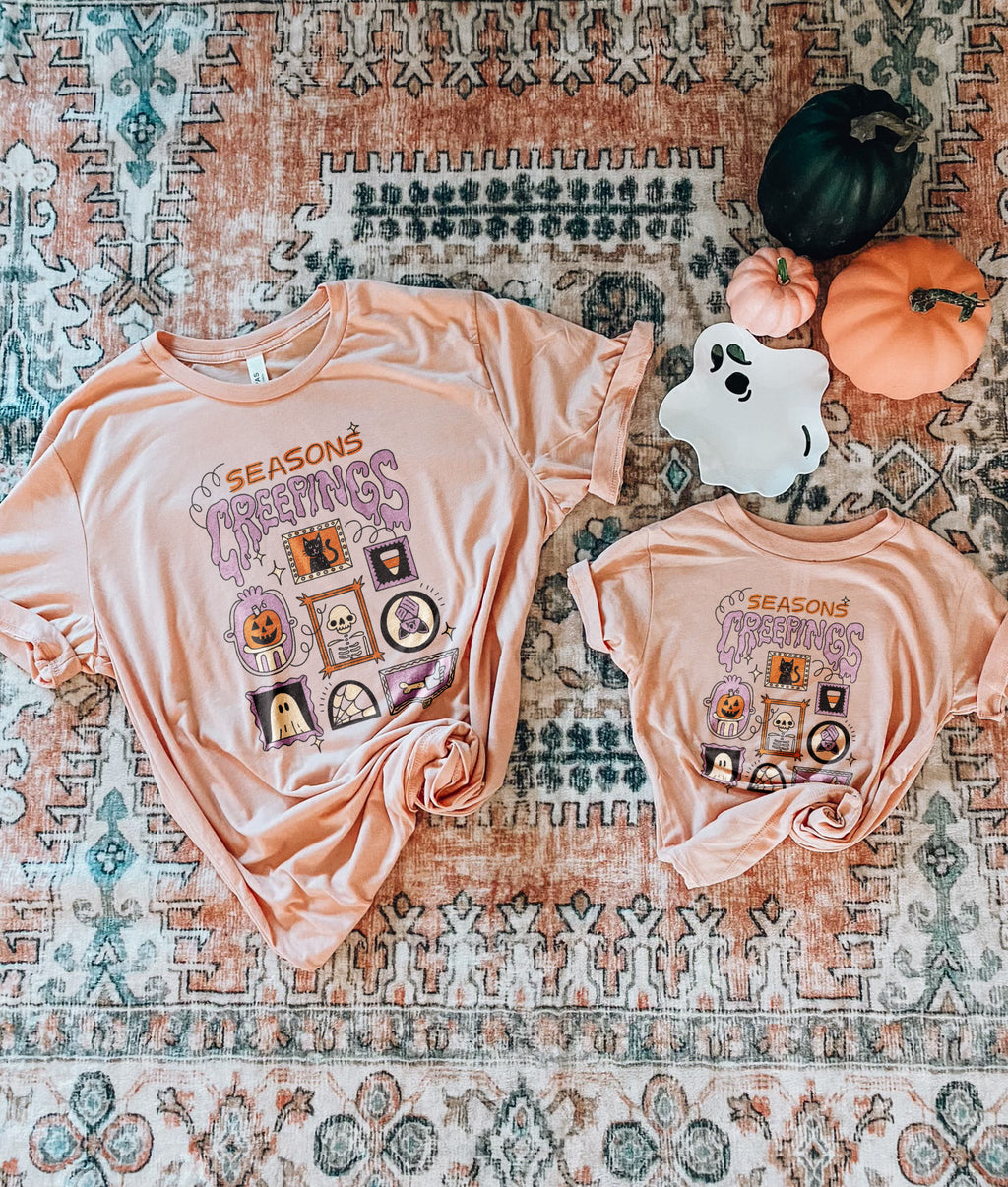 Seasons Creepings Adult and Mini - PEACH