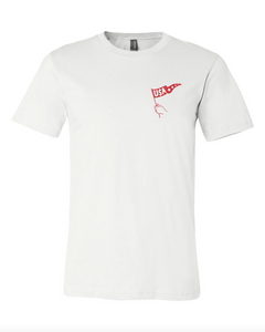 USA Flag Tee - White