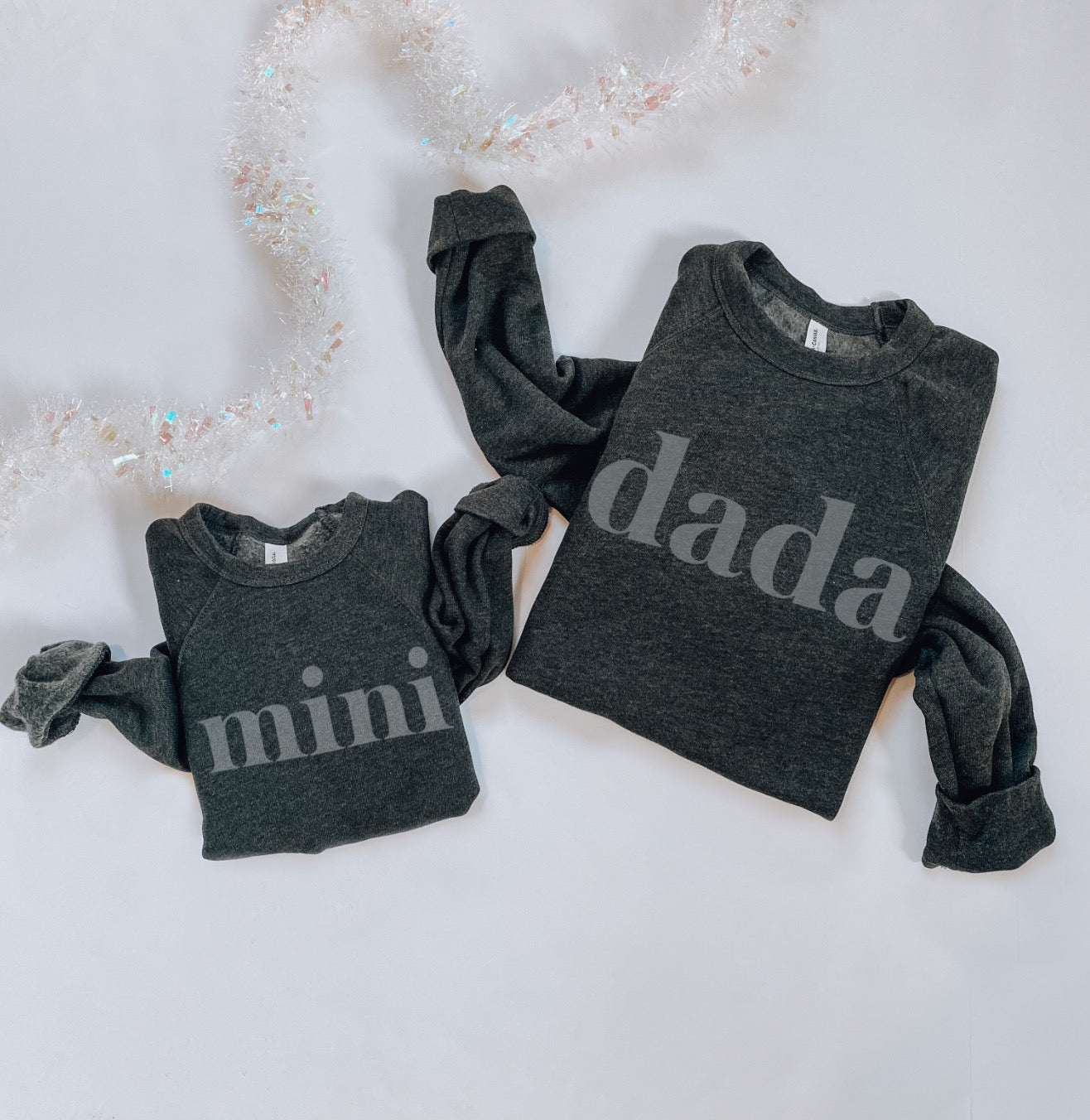 Dada Sweatshirt - Dark Heather Gray