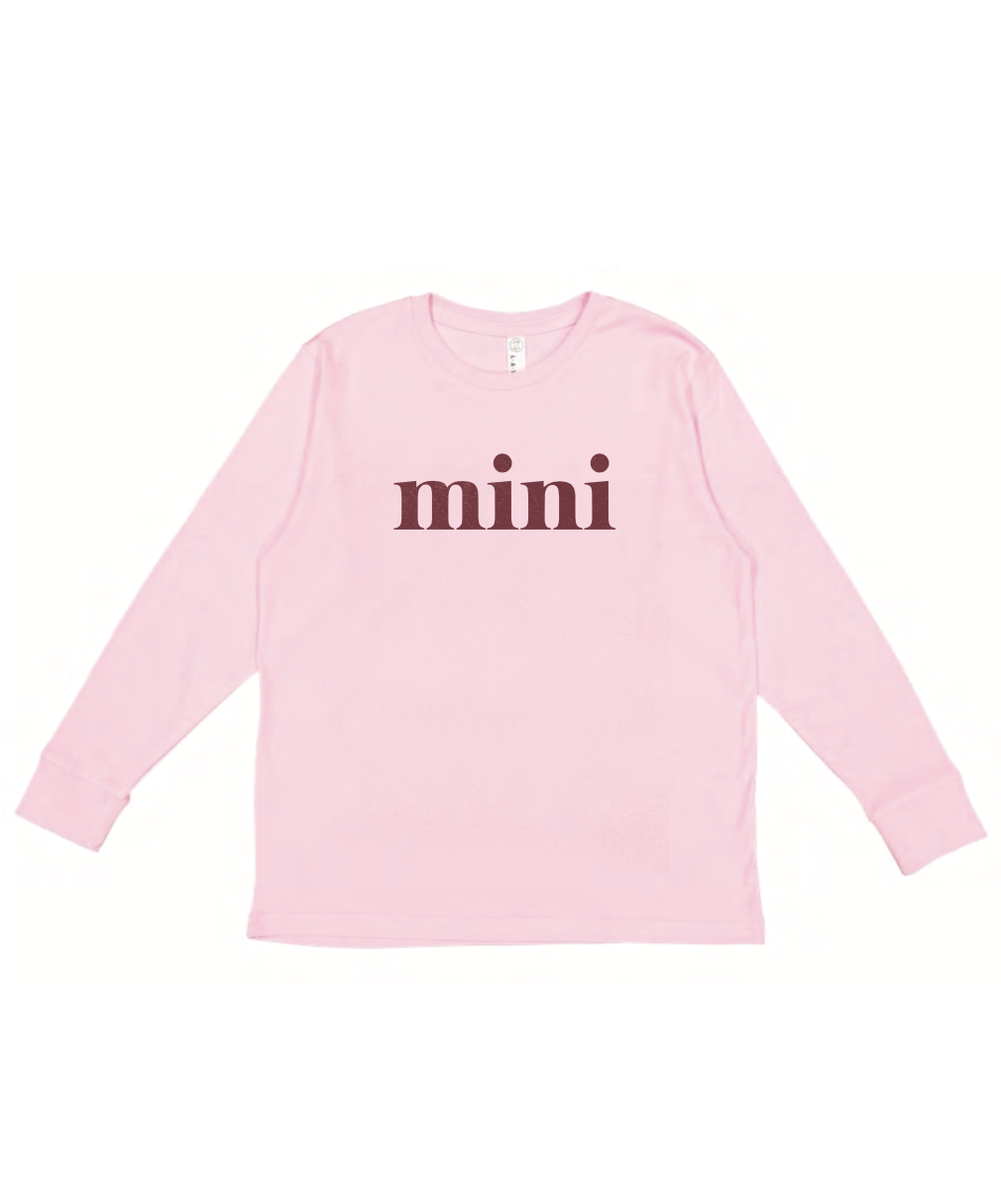 Mini Long Sleeve - Pink
