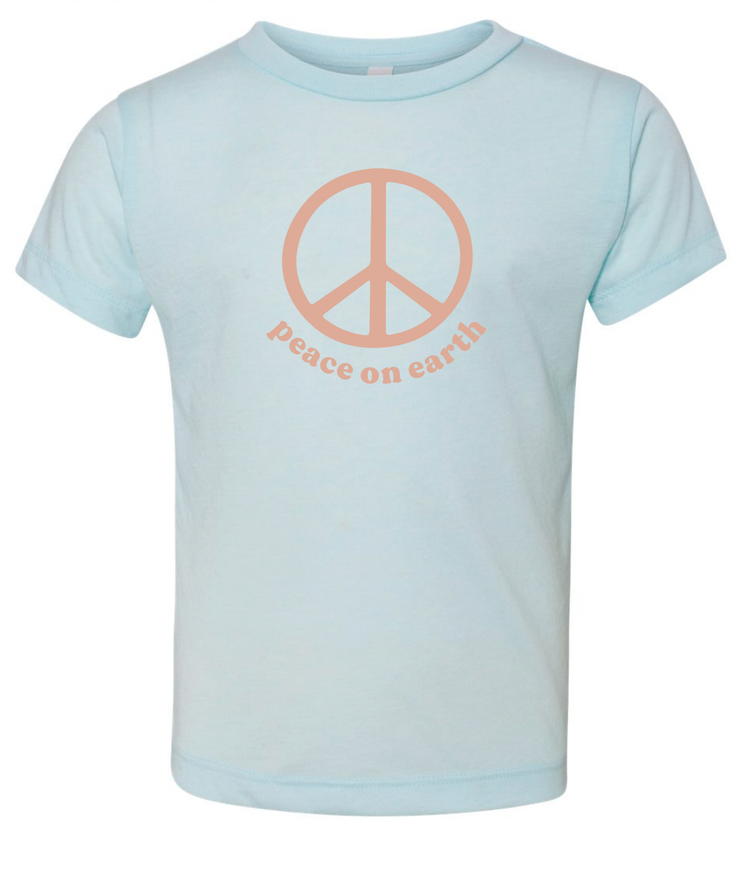 Peace On Earth Tee - Blue Extras