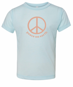 Peace On Earth Tee - Blue Extras