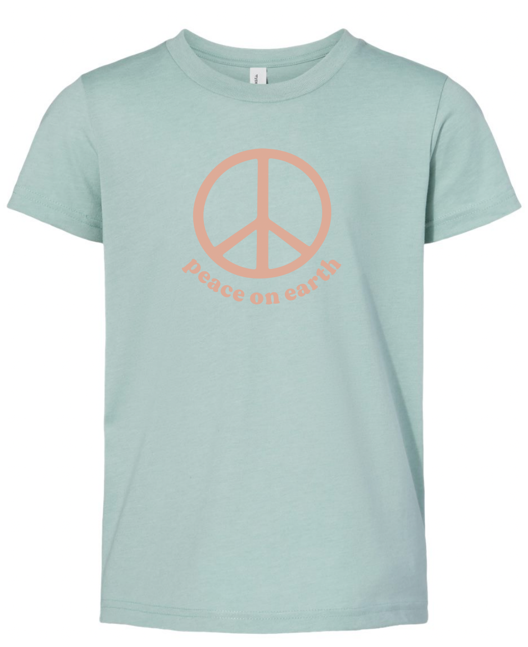 Peace On Earth Tee - Blue Extras