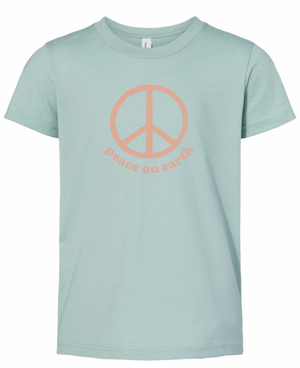 Peace On Earth Tee - Blue Extras