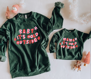 It's Cold Outside Sweatshirts Pink/Red